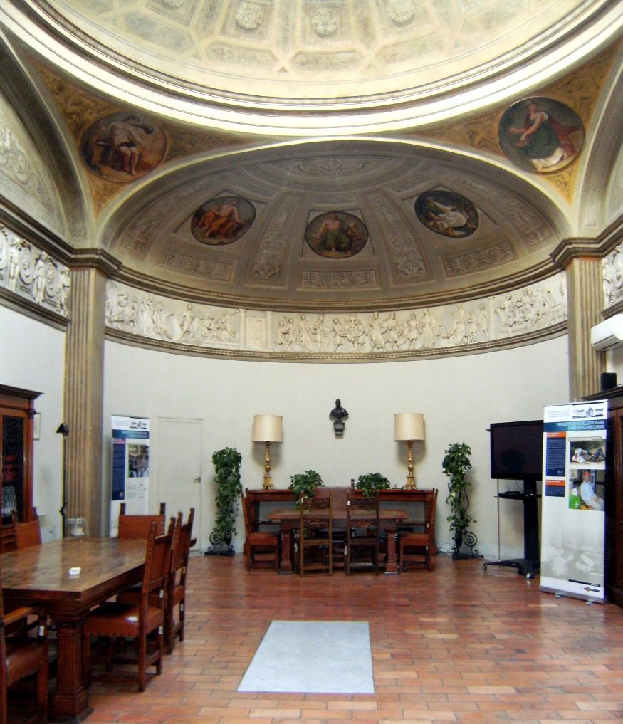 2Anatomical Theatre of ancient San Gallicano hospital.JPG